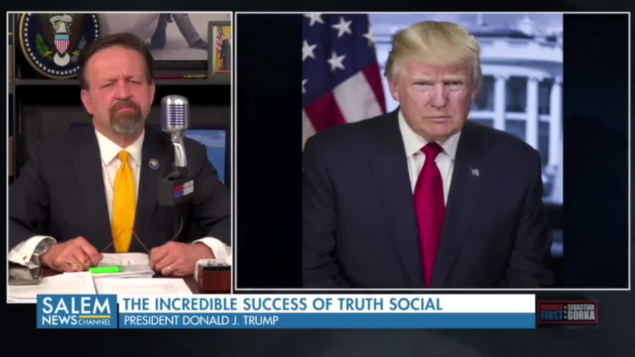 Sebastian Gorka Part 2 of my Conversation with President Donald J. Trump