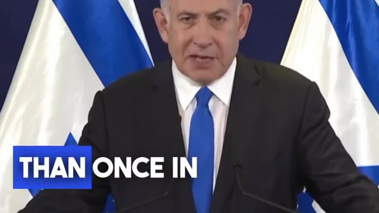 ISRAEL PM STATEMENT AGAINST PALATINE