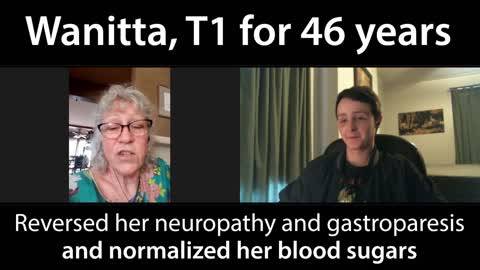 Diabetic for 46 years, Reversed Neuropathy and Gastroparesis