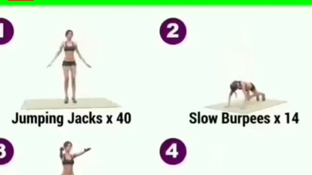 6 Best exercises for Fat burn - & Weight Loss