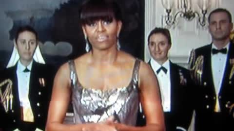 Michelle Obama participates in 2013 Academy Awards