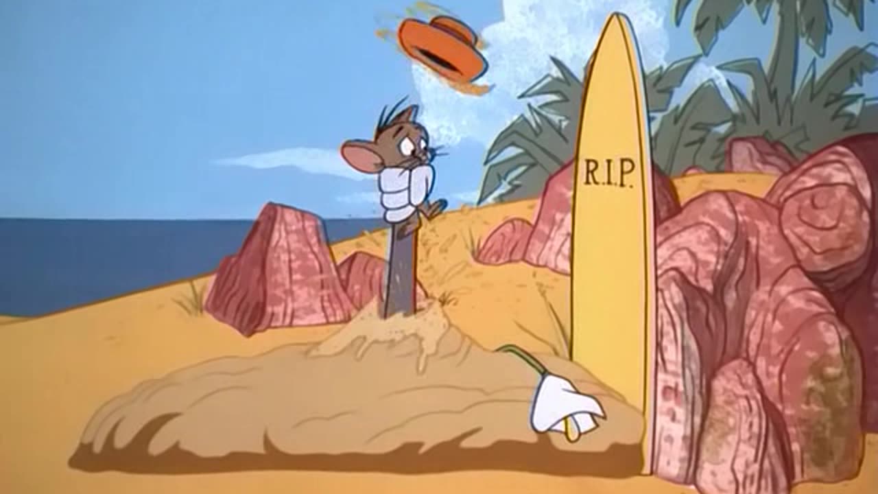 TOM N JERRY 158 Surf Bored Cat [1967]