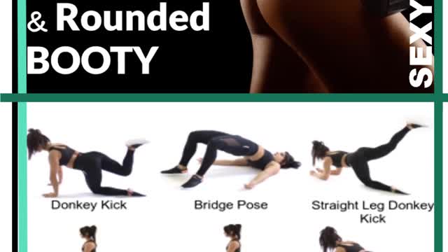 Best Butt Exercise get round butt and strong Back Workout to improve stamina