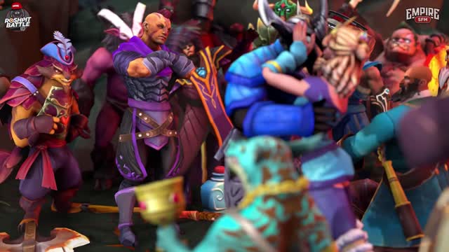 ROSH PIT BATTLE #4 | ANTI-MAGE vs SVEN | DOTA VERSUS RAP BATTLE