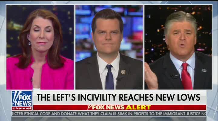 Matt Gaetz tells Hannity he will press charges against women who assaulted him