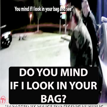 Cops harass and arrest a homeless female who needs help not harm Officer John Tarpley 4