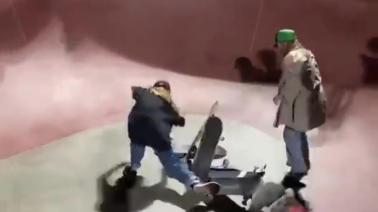 My ankles hurt just from watching this.😨😅