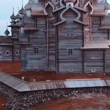 Russia, Karelia. Kizhi Island.