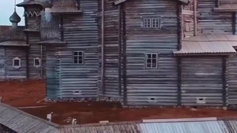 Russia, Karelia. Kizhi Island.