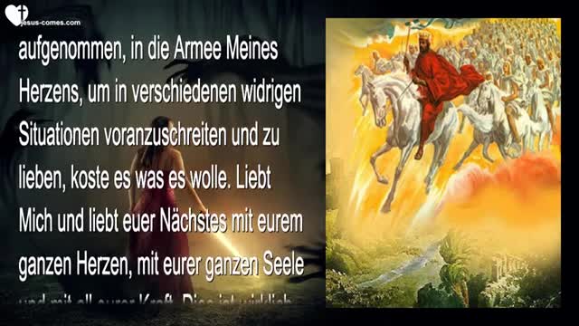 Aufgaben der echten Herzbewohner... Kommt & Übernehmt Autorität ❤️ Liebesbrief von Jesus