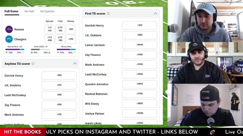 NFL MNF Week 12 - Picks & Preview