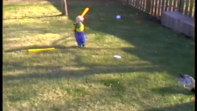 1991 Easter with Grandchildren