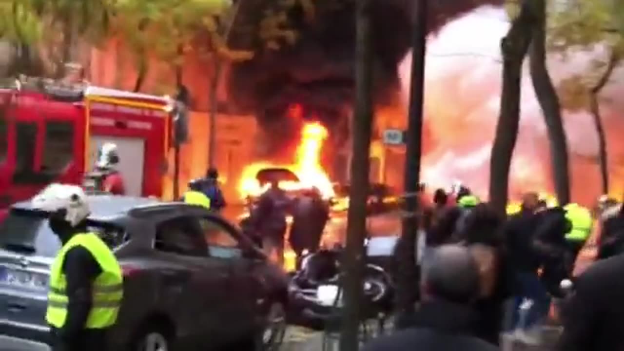 Parisians turning their fight against pension reform up a notch today.