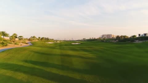 Aerial photography of Dubai scenery 4