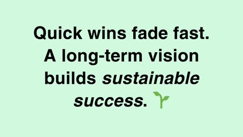 Building Your Business: Think Long-Term 🛤️