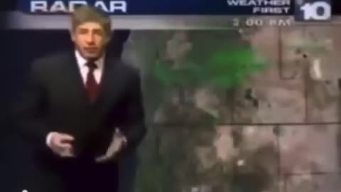 Weatherman offers explanation of certain strange phenomenon