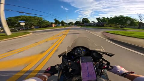 Crazy Close Call With Yeamaha R7😰/#Motovlo#vlog#bike