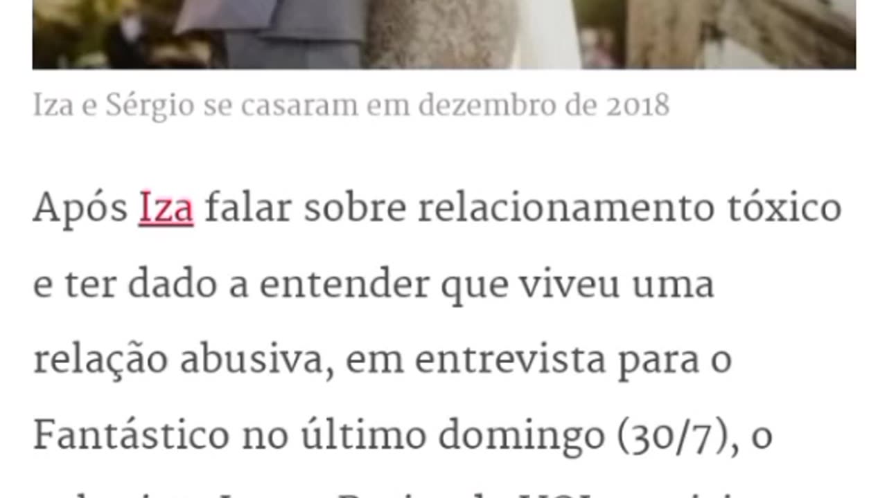 Cantora Isa paga 3 milhões pra seu ex marido