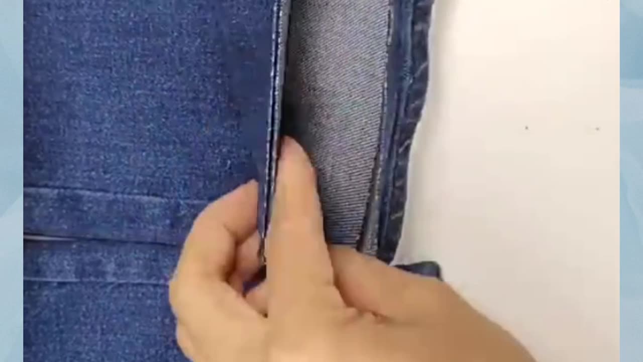Tips to shorten jeans and keep original hem