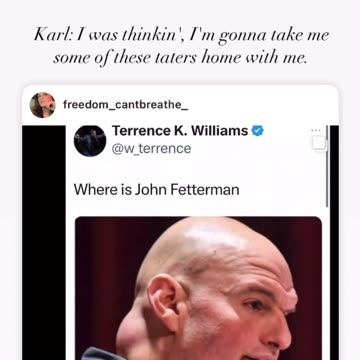 What in the John Federman is going on?