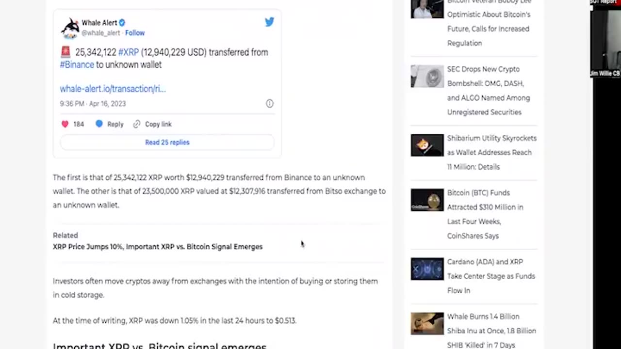 LEHMAN X 5 EVENT IMMINENT -- JIM WILLIE