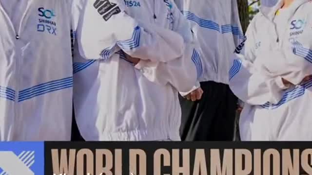 World Champions 👉 Gọi tên DRX... Tạm biệt Faker