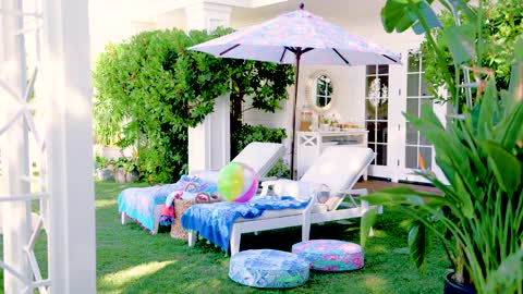 Lilly Pulitzer exclusively for Pottery Barn