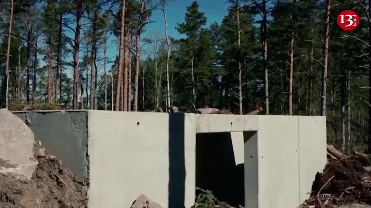 Finland starts building a fence on the border with Russia