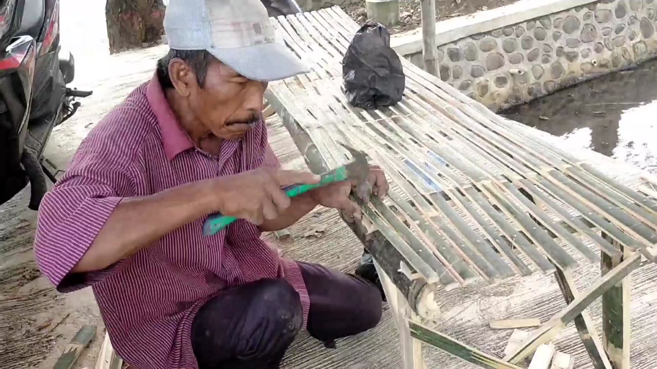 HOW TO MAKE A SIMPLE BAMBOO SEAT