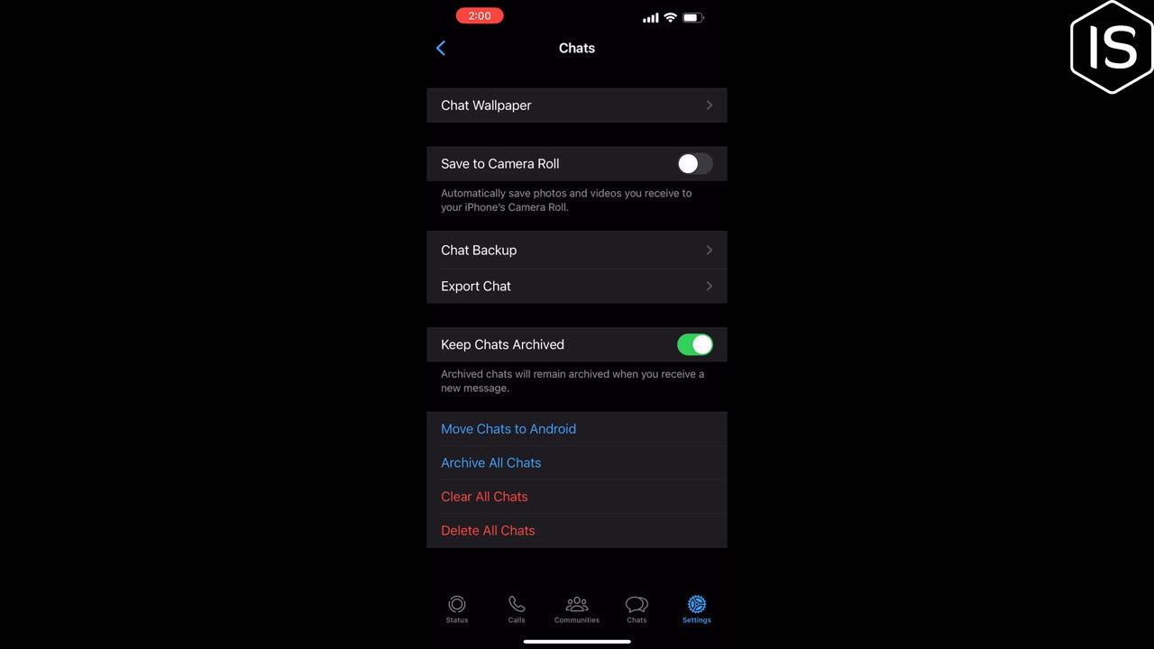 How To Hide WhatsApp Message Conversations on iPhone