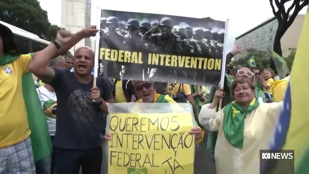 Demonstrators in Brazil hold firm in the face of calls to back down | The World