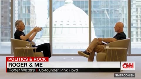 Roger Waters, co-founder of Pink Floyd on CNN interview about why they are now showing