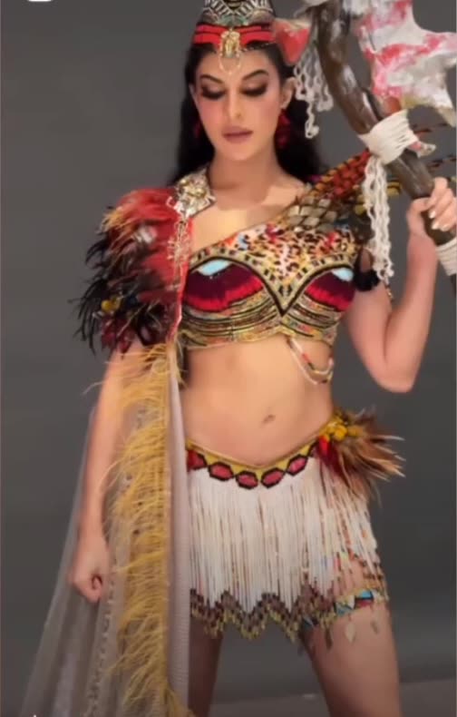 Jacqueline In Stunning Costume