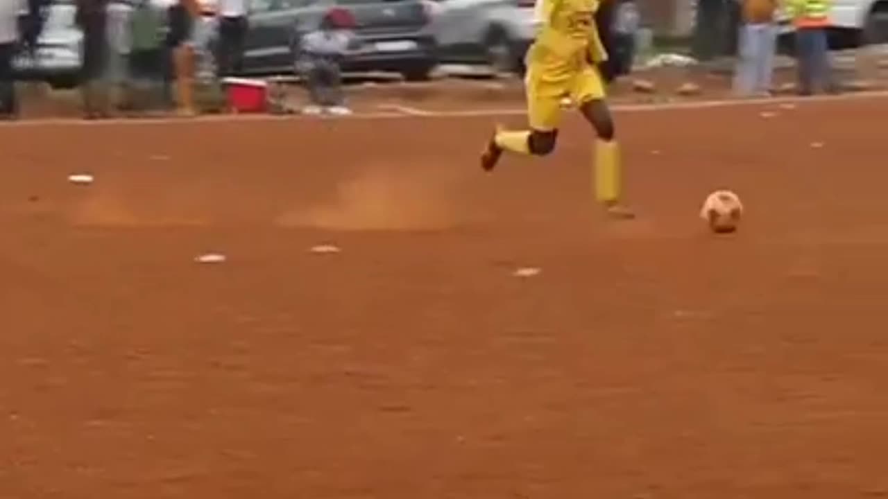 Beautiful talent from Africa football game