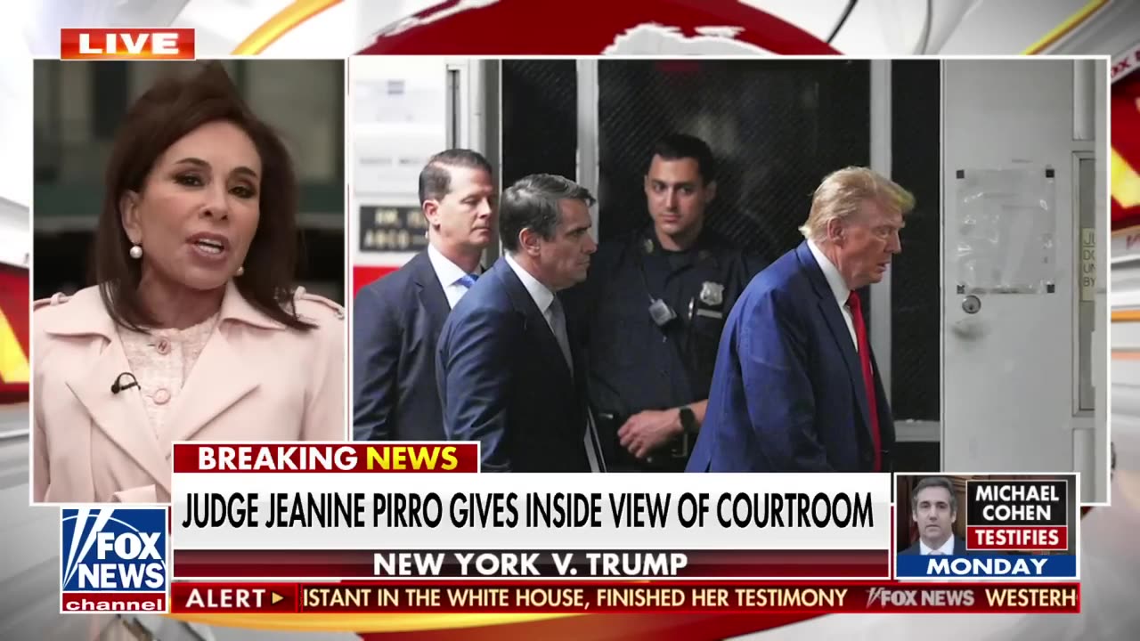 ‘BLEW MY MIND’: Judge Jeanine says the Trump judge should gag Michael Cohen too