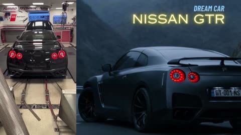 Nissan GTR with Exhaust FLAM & Sound.