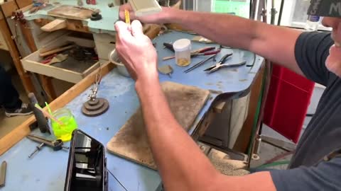 Making a Pure Gold Cuban Link Chain (Handmade 24 Karat)8