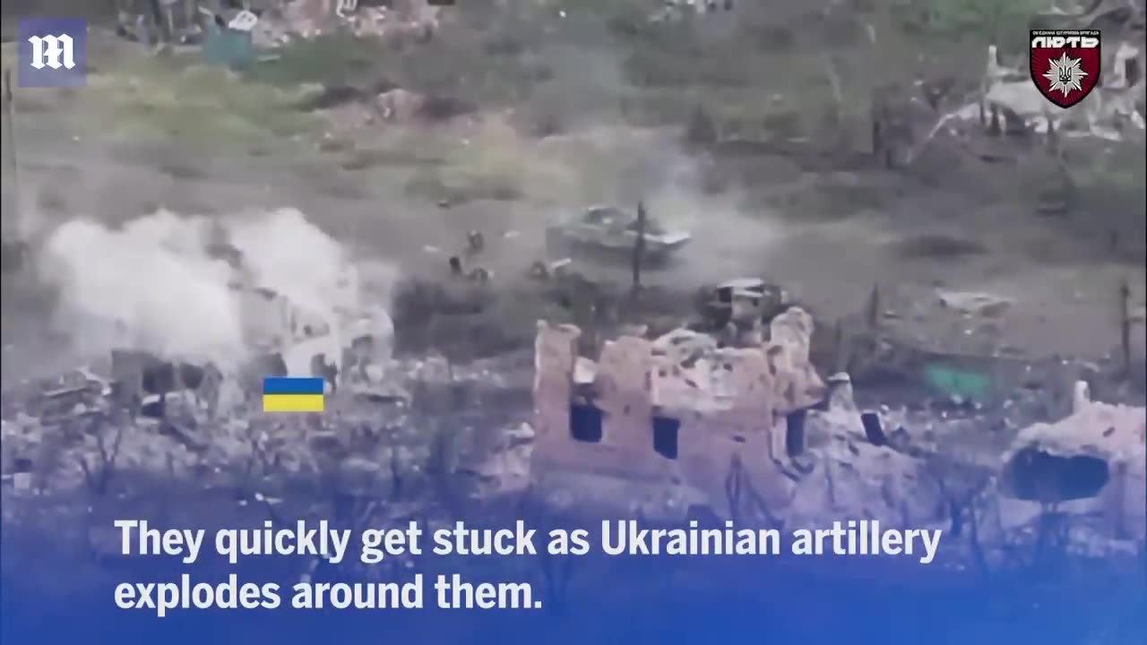 Russian assault goes horribly wrong as Ukraine troops ambush enemy soldiers