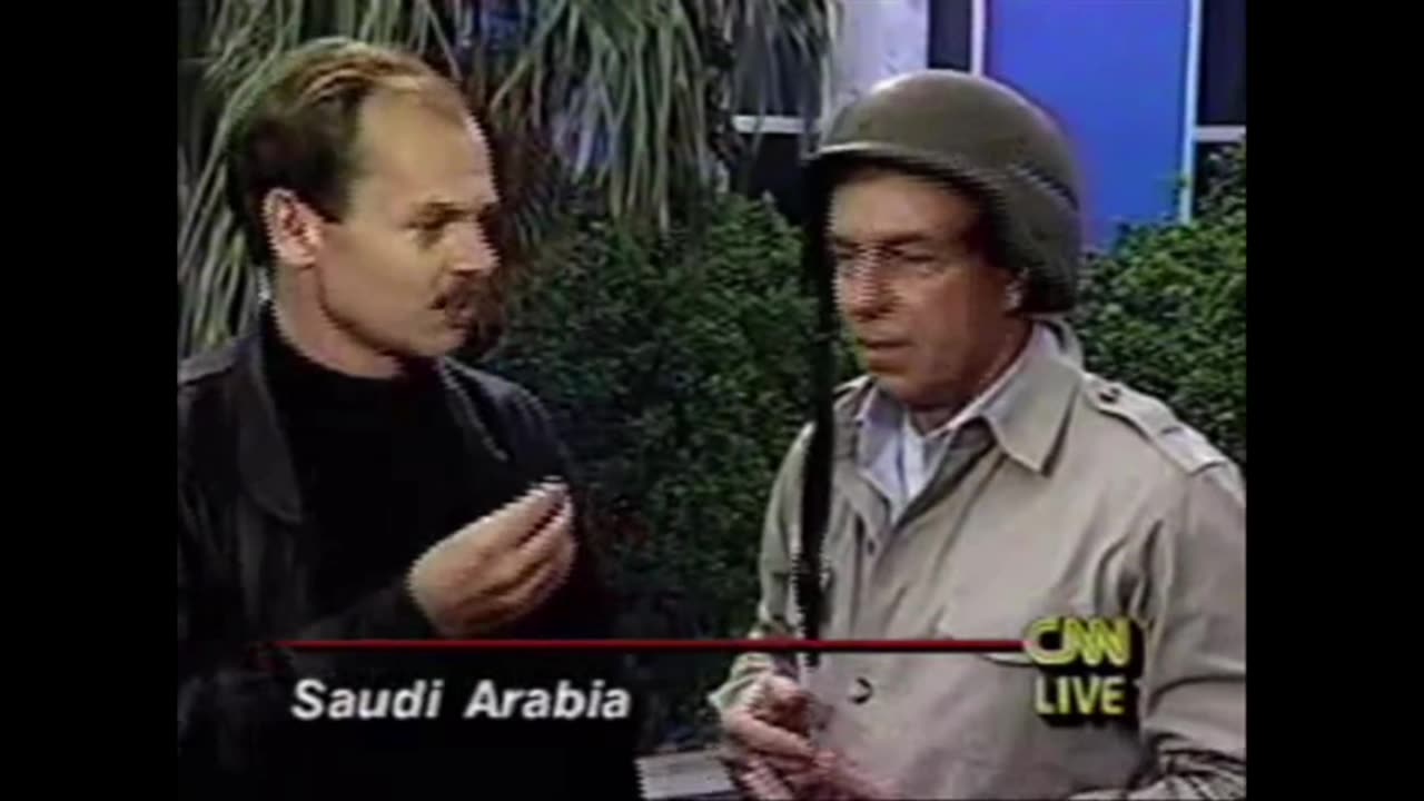 'CNN Fake 1990 Persian Gulf War Newscast - Best Quality'