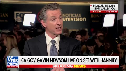 Sean Hannity ROASTS Gavin Newsom In Epic Interview Moment