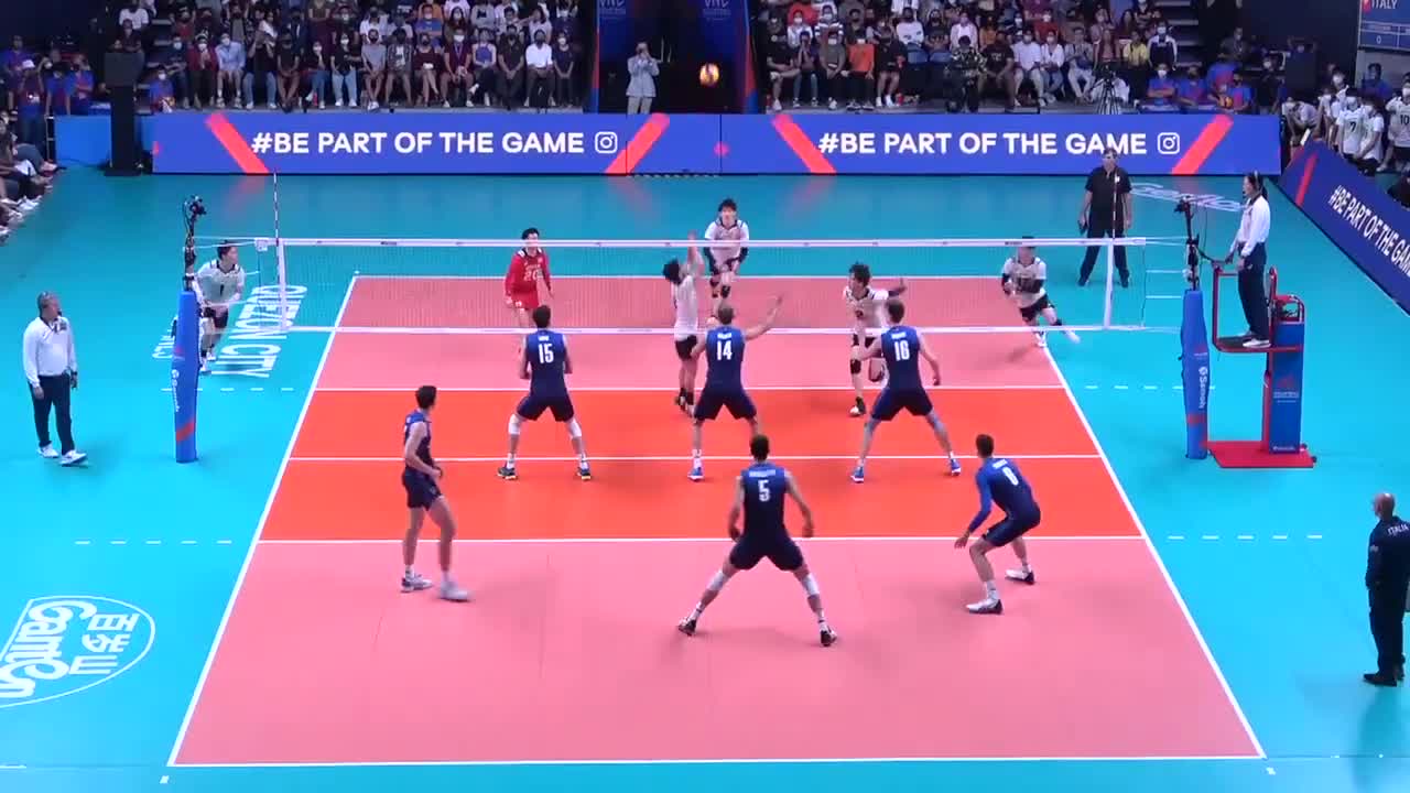 Volleyball Japan vs Italy - Amazing Match Highlights