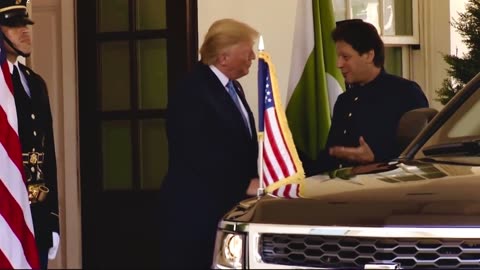 Donald Trump Welcome Imran Khan