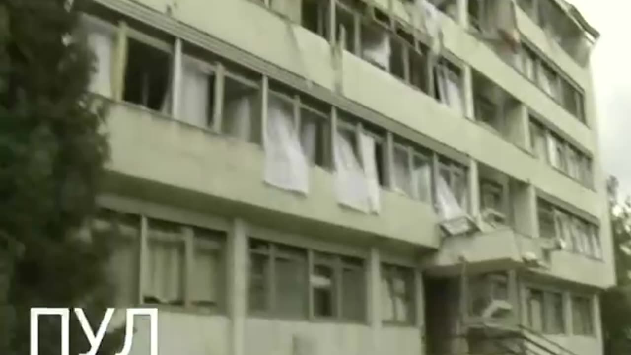 April 14, 1999. Yugoslavia under NATO bombing.