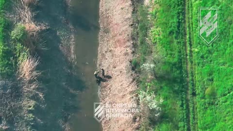 Russians Bathe and Drink from Dirty Puddle