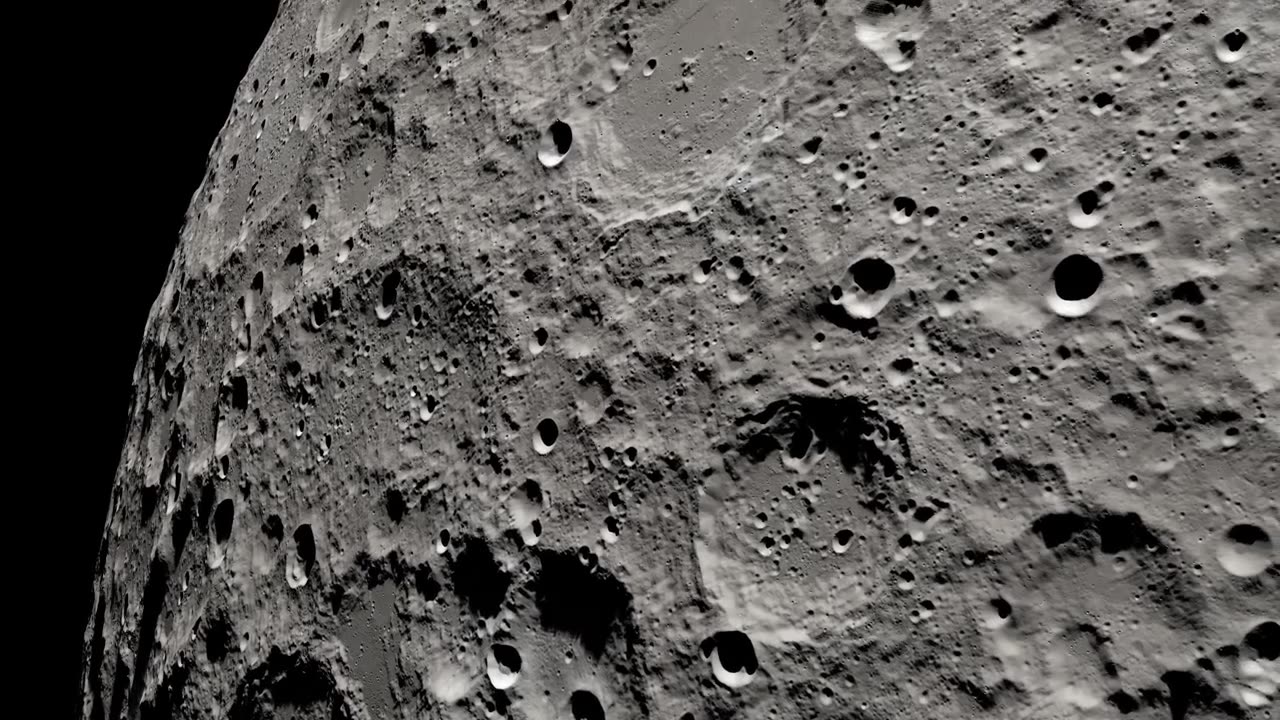 Apollo 13 Views of the Moon in 4K