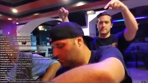 _getting free drinks at a bar from the bar owner_ Onlyusemeblade