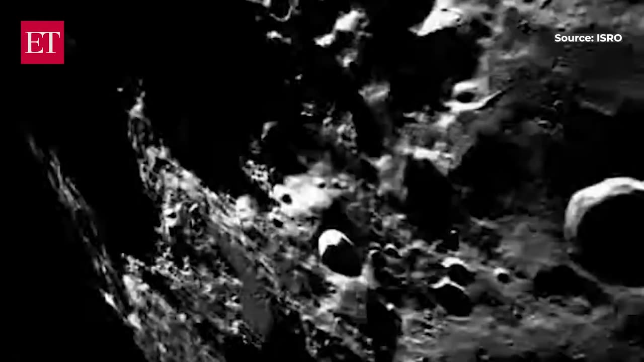 Chandrayaan-3 : ISRO Release latest Visual Moon