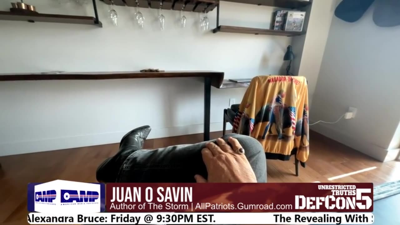 Juan O Savin on American Media Periscope