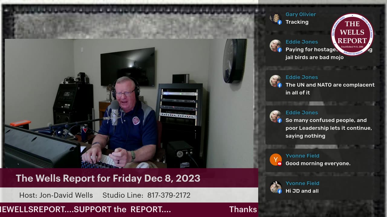 The Wells Report for Friday, December 8, 2023