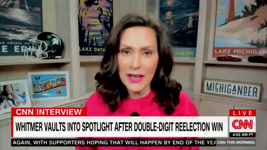 CNN Pushes Whitmer 2024 In Strangest Stunt Yet